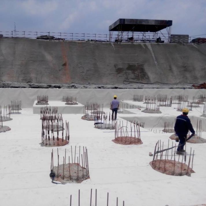 Below Ground Waterproofing Mbp-PRO HDPE Non Asphalt Pre Applied Waterproof Membrane