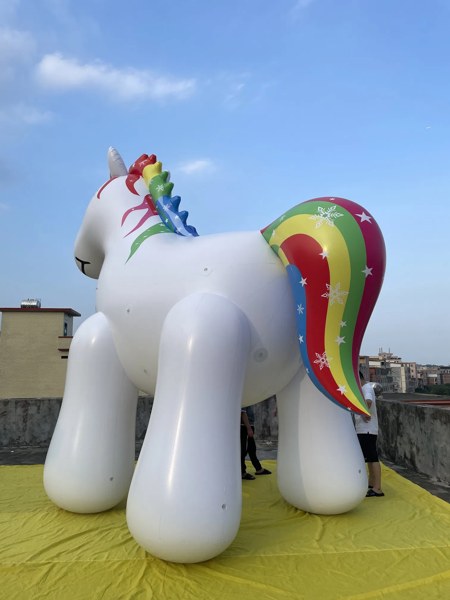 Boyi Inflatable Unicorn Inflatable Horse Inflatable Animal Model for Decoration
