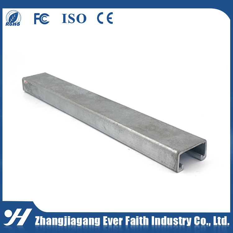 Top Quality Factory Price Galvanized Support Steel C Shape Slotted Strut Channel