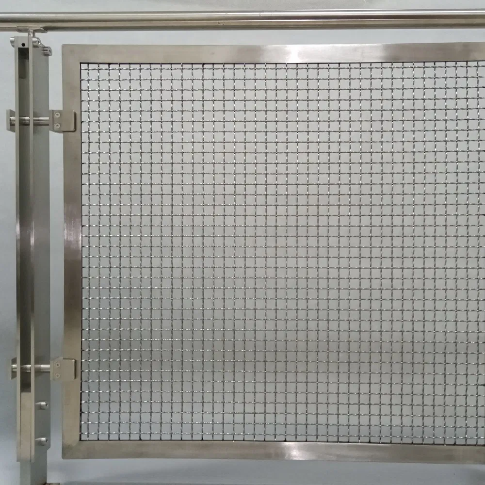 Stainless Steel Balcony Railing Wire Mesh Panel Deck Railing