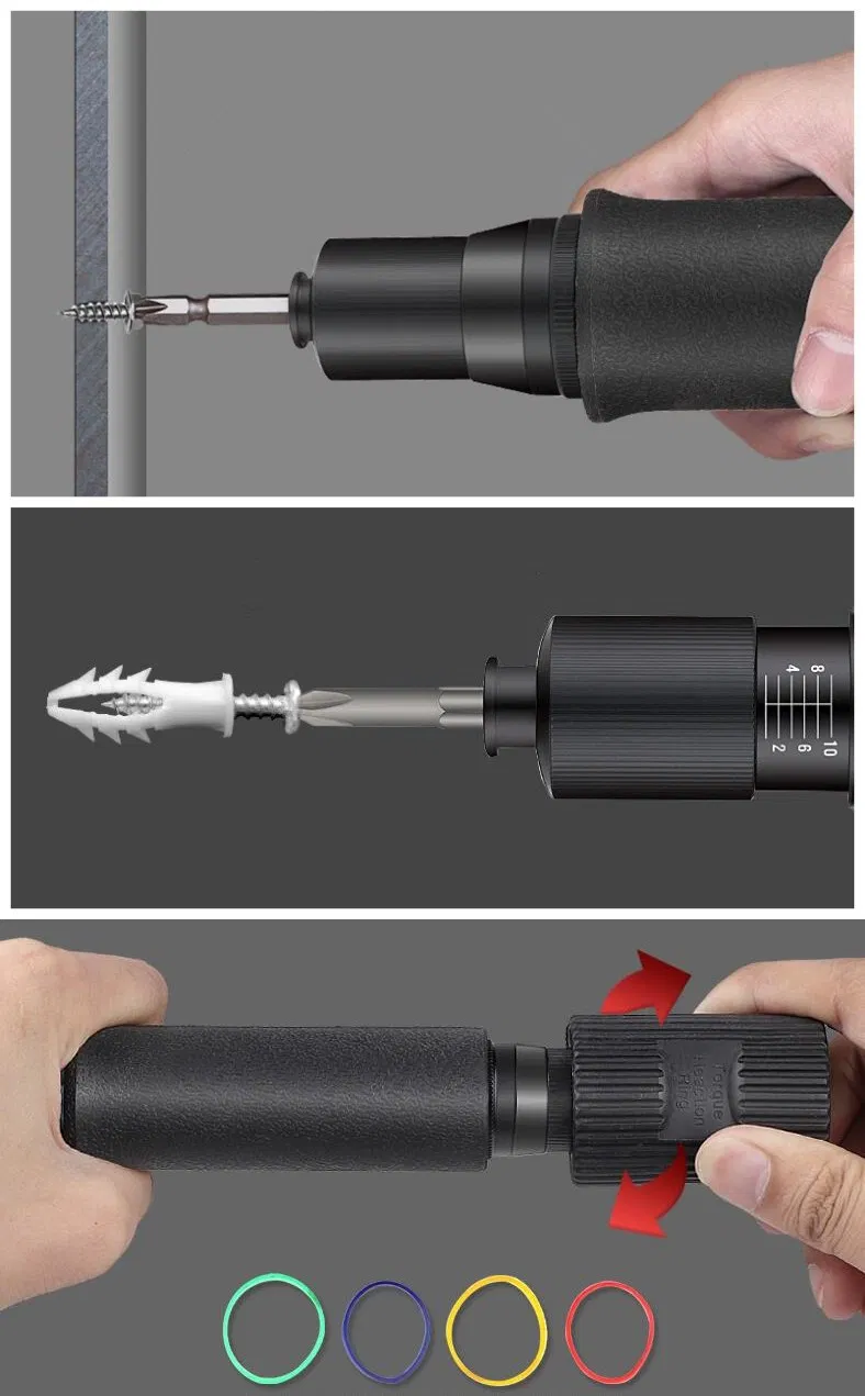 T30pb Light Weight Air Adjustable Screwdriver Pneumatic Screw Driving