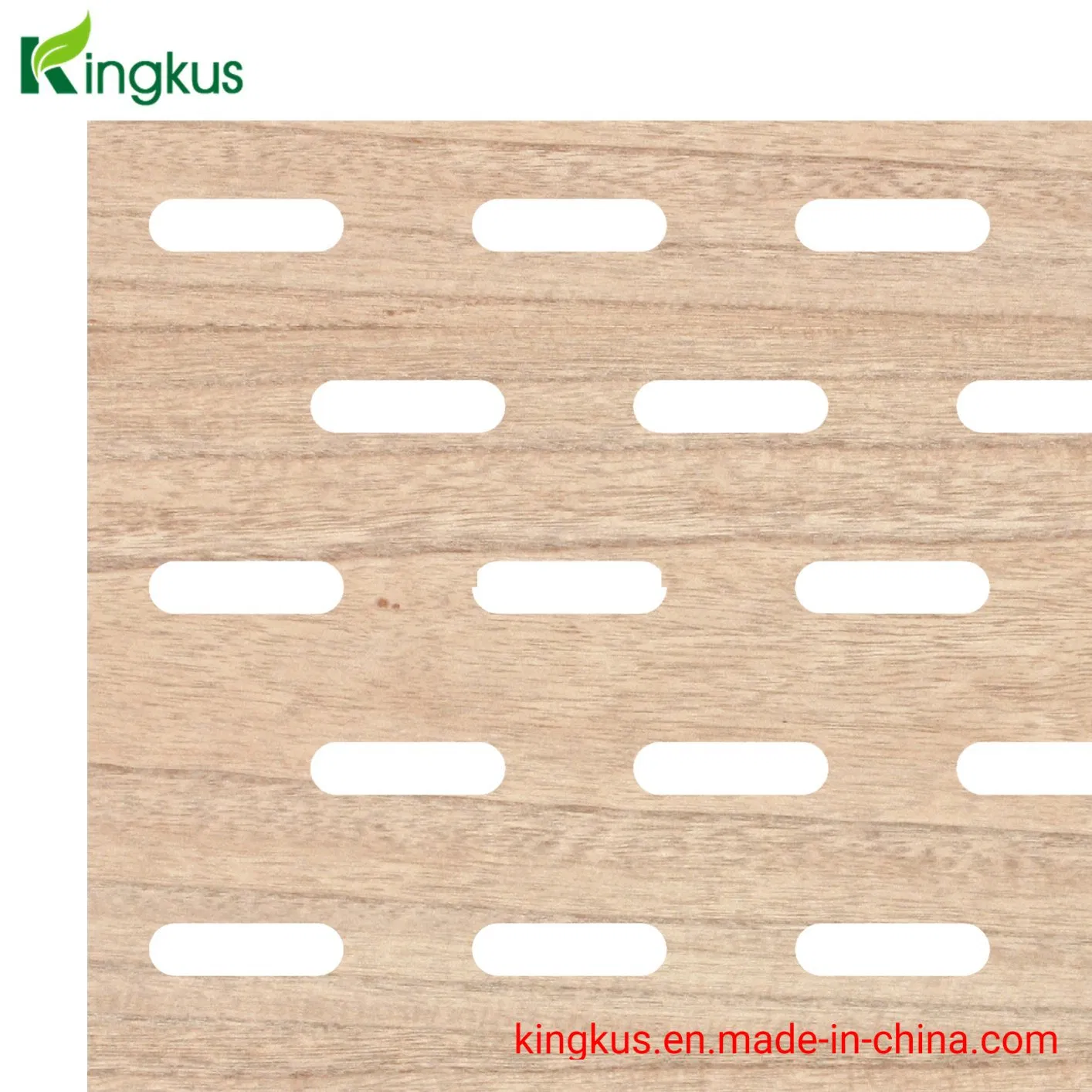 Customize Wooden Perforated Board and Composite Fireproof Easy Install