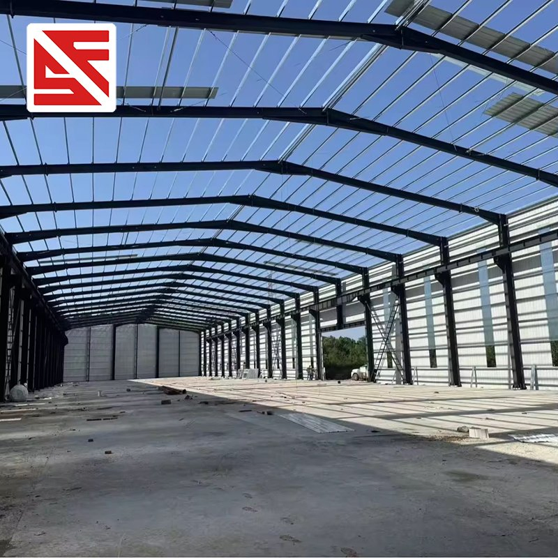 Foshan Factory Customized Steel Structure Building Fast Install Prefabricated Steel Structure Warehouse