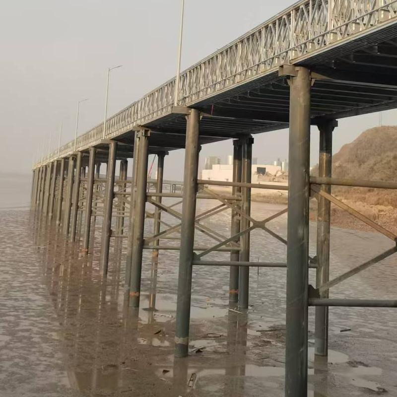 Modern Design Temporary Pedestrian Steel Structure Bailey Bridge for Construction