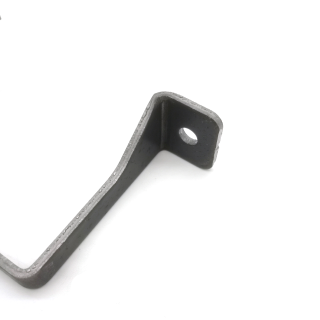 OEM Factory Custom Hardware Metal Fabrication Carbon Steel Black Bending Metal Sheet Stainless Steel Punching Mounting Bracket