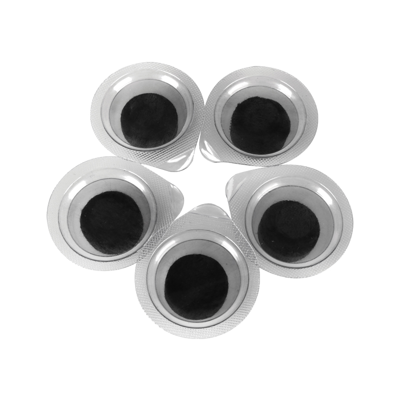 Jelly Cup Bamboo Charcoal Compressed Facial Mask - White and Black Variants