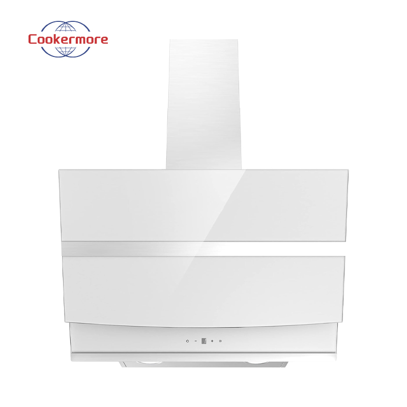 Smooth Tempered Glass Touch Screen Kitchen Appliances Range Hood