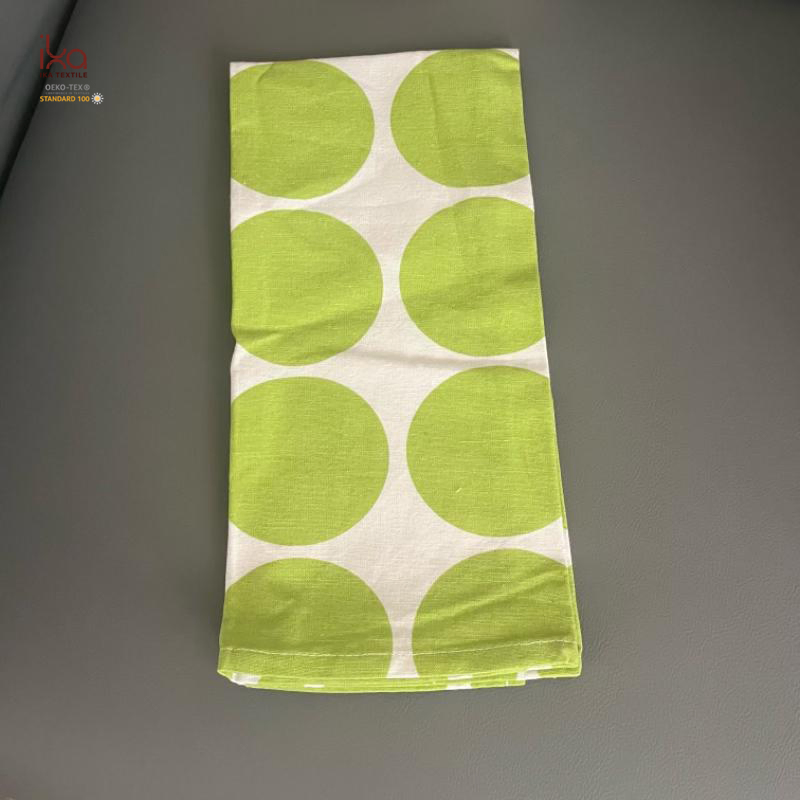 Party Wedding Decoration Restaurant Table Color Personalized Lunch Natural Printed Cloth Eco Friendly Custom White Cotton Napkins