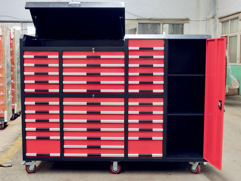 35 Drawers Roller Drawer Garage Industy Metal Workbench