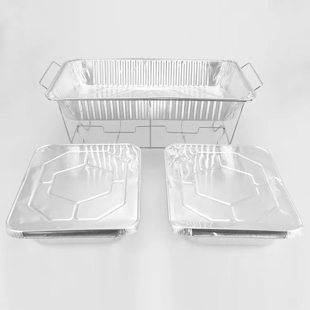 Disposable Chafer 1 Sets Gn1/2 Food Pan Wire Rack