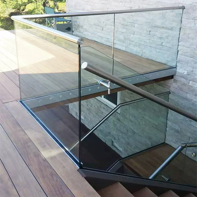 Metal Laminated Glass Fence for Any Building Outside & Inside