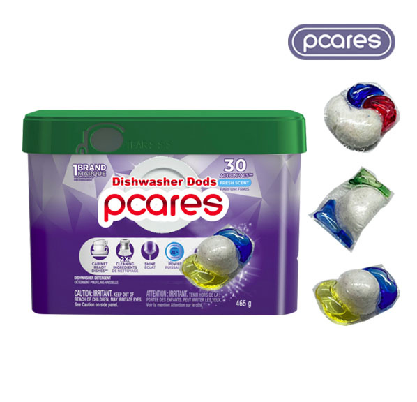 3 in 1 Dishwashing Pods Household Liquid Detergent Pods Dishwasher Detergent Powder Manufacturers Wholesale Stock