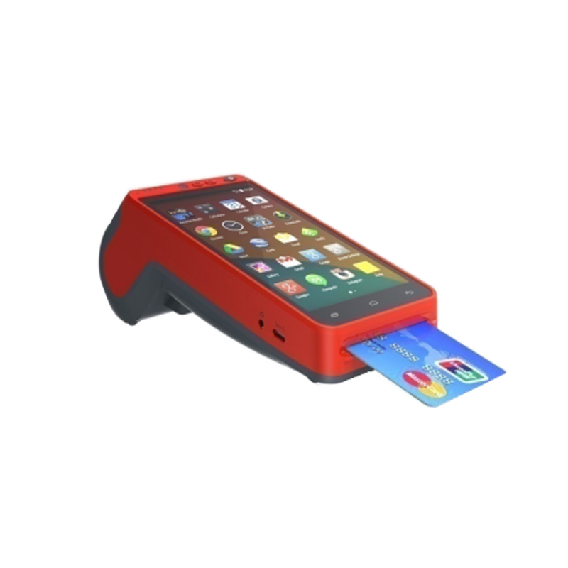 Handhold Touch Screen Payment POS Terminal with Built in Thermal Printer