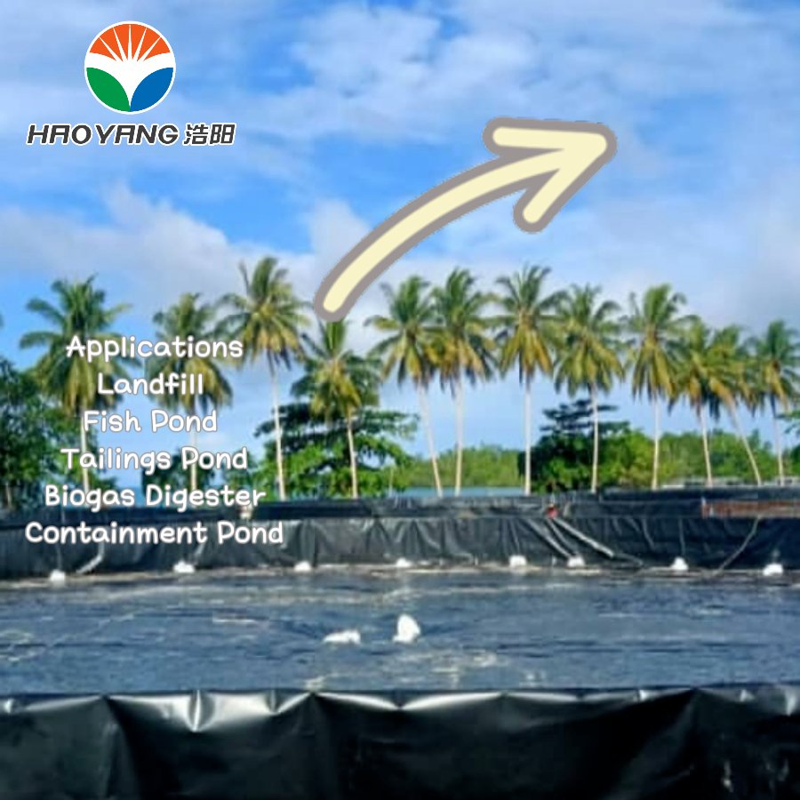 Geomembrane Price 2mm HDPE Plastic Pond Liner Fish Tank Waterproof Liner