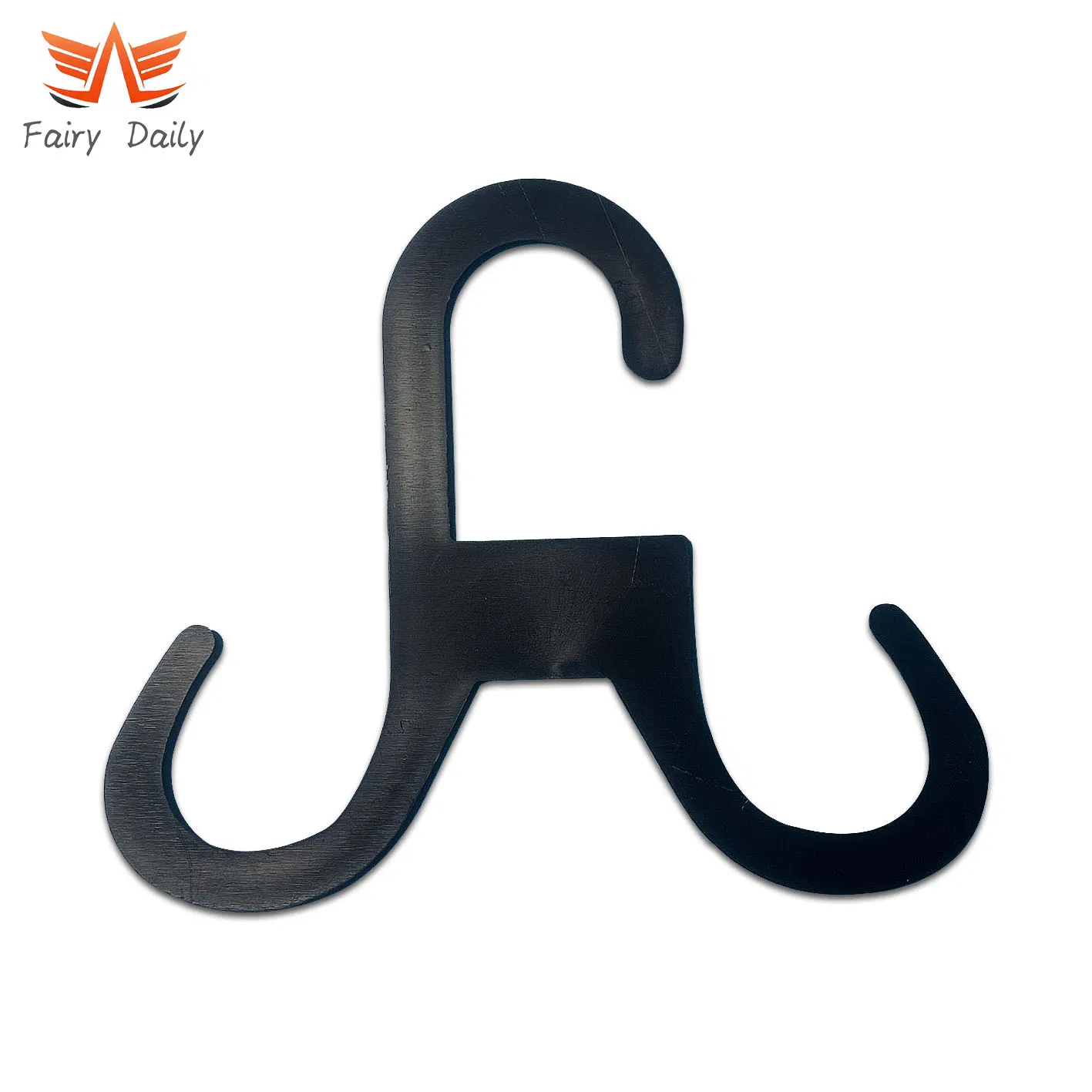 Factory Supply Plastic Black Child Shoe Hangers Hook for Shoes