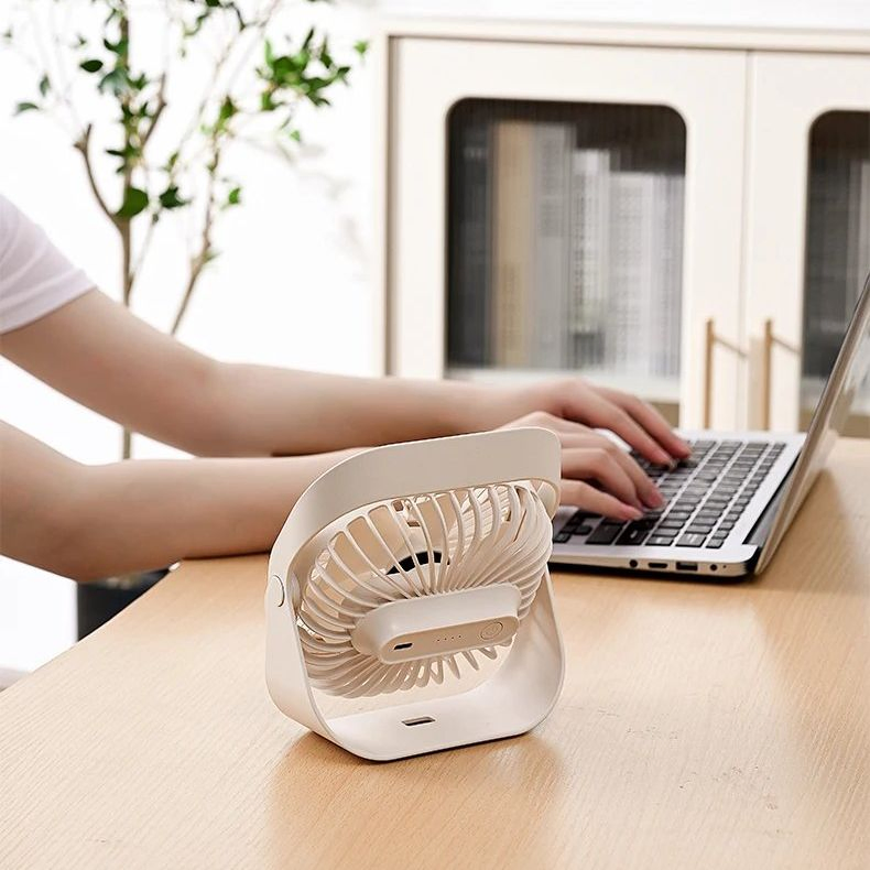 Multifunctional Portable Desktop USB Rechargeable Fan
