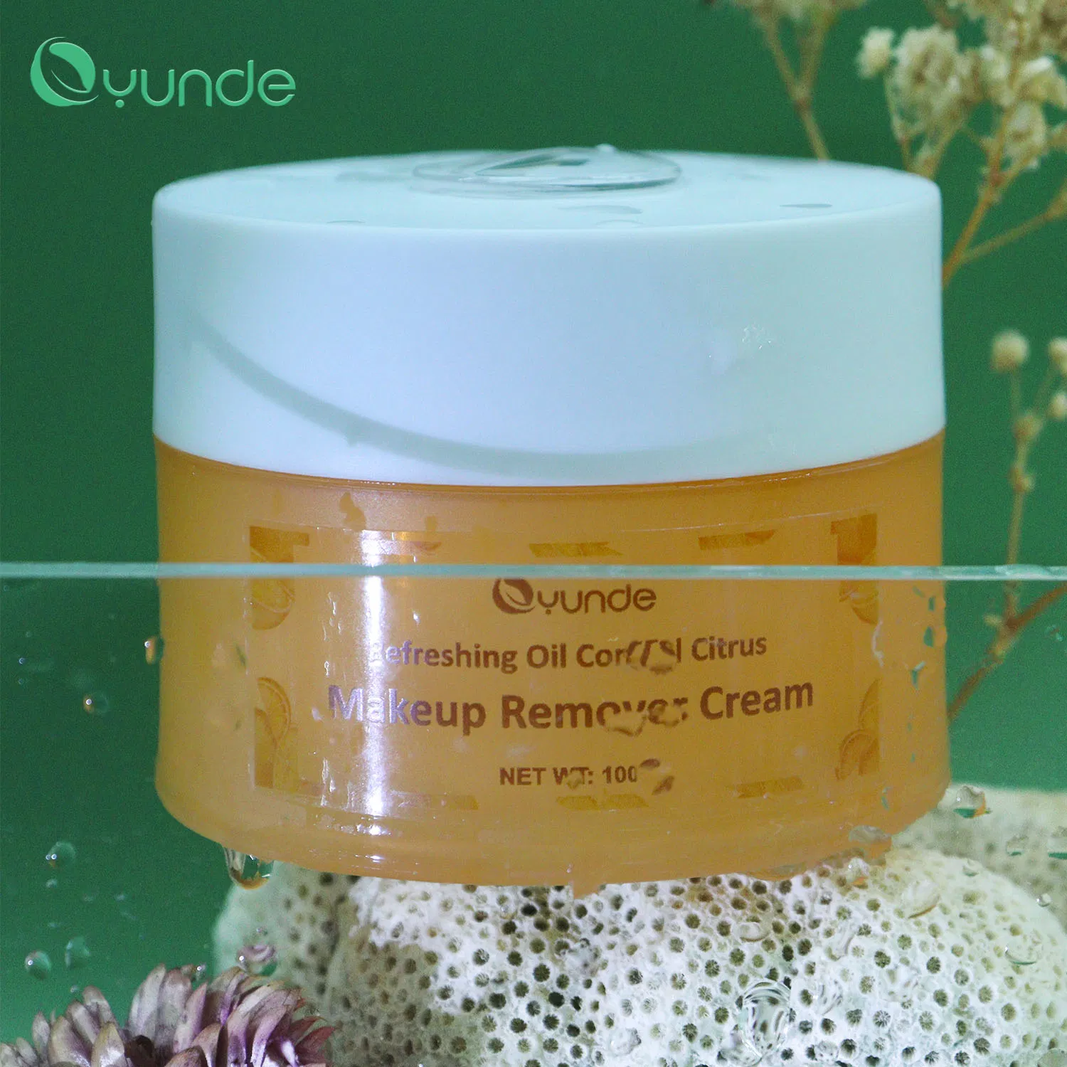 Moisturizing and Refreshing Portable Deep Makeup Remover Cream