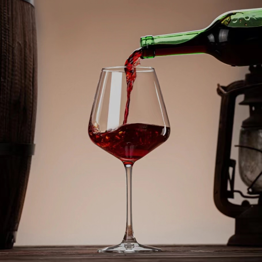 Wholesale Transparent Red Wine Glass Wine Glasses Perfect for Ins, White Wine, Fine Dining, Luxury Red Wine Glasses