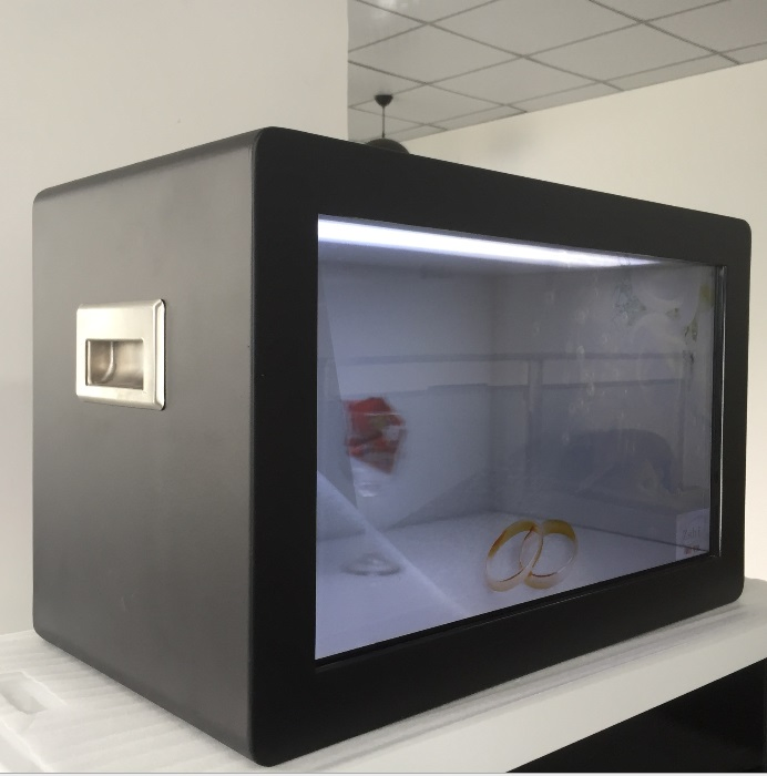 43inch Landscape Transparent LCD Display with RoHS Approval