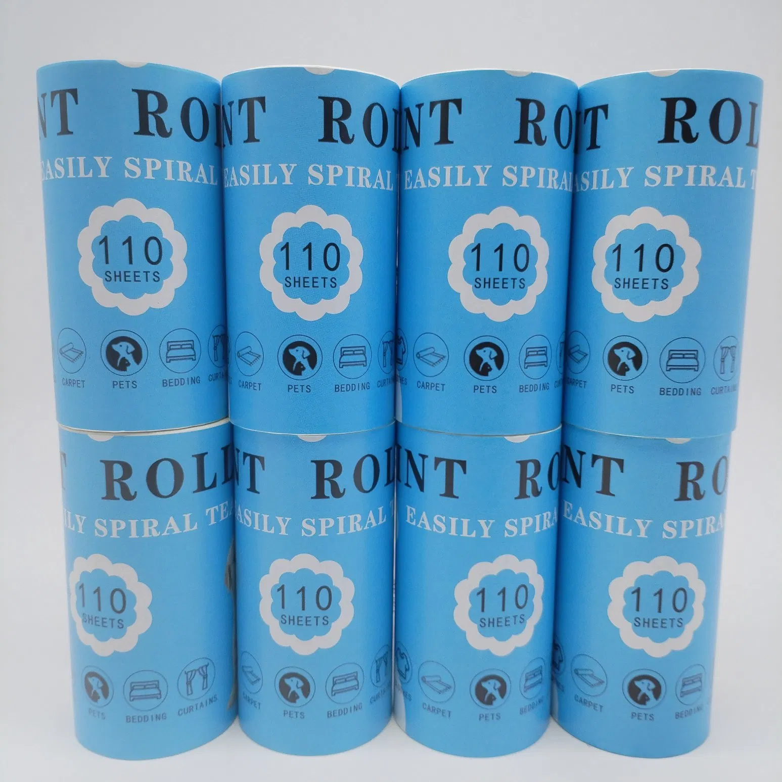 Promotional Factory Extra Sticky Clothes Furniture Carpet Pet Hair Remover Lint Roller