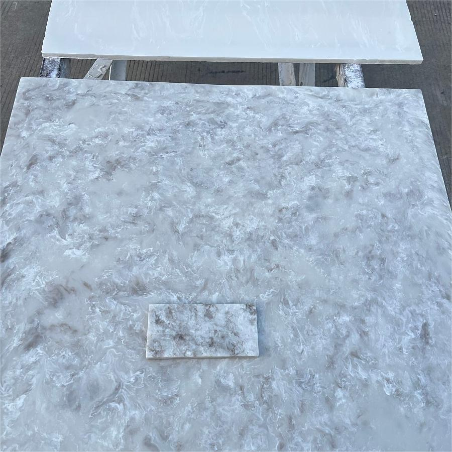 Customized Size Countertops High Quality Black Galaxy Worktop Solid Surface Kitchen Counter Tops and restaurant Tables or Coffee Table Decorative Materials