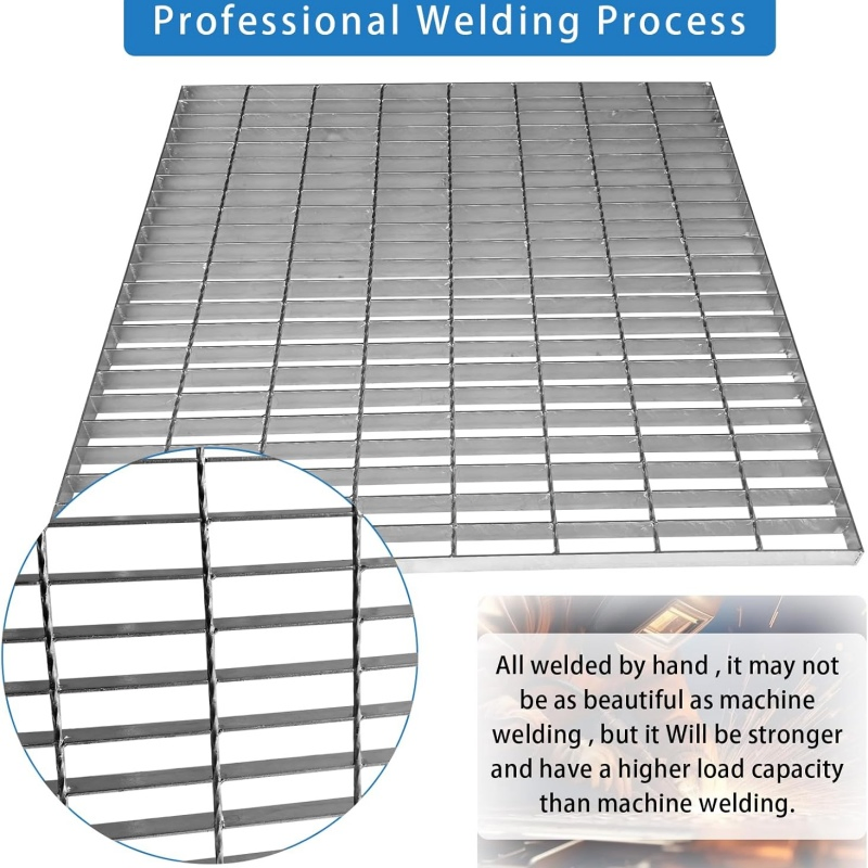 Galvanized Welded Metal Grating Walkway Steel Grid