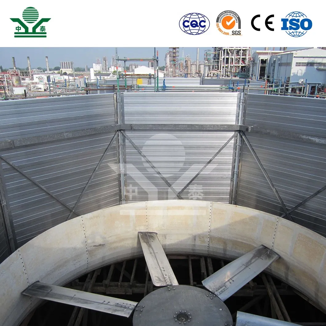 Zhongtai Backyard Noise Barrier China Manufacturing External Noise Barriers 1.0mm 1.2mm 1.5mm Thickness Cooling Tower Sound Barrier