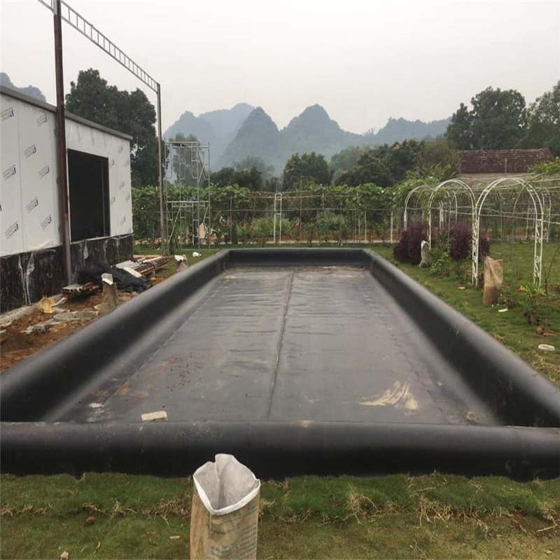 0.2-3.0mm Waterproof Geo Membrane Swim Pool Fish Pond Farm Liner HDPE Geomembrane