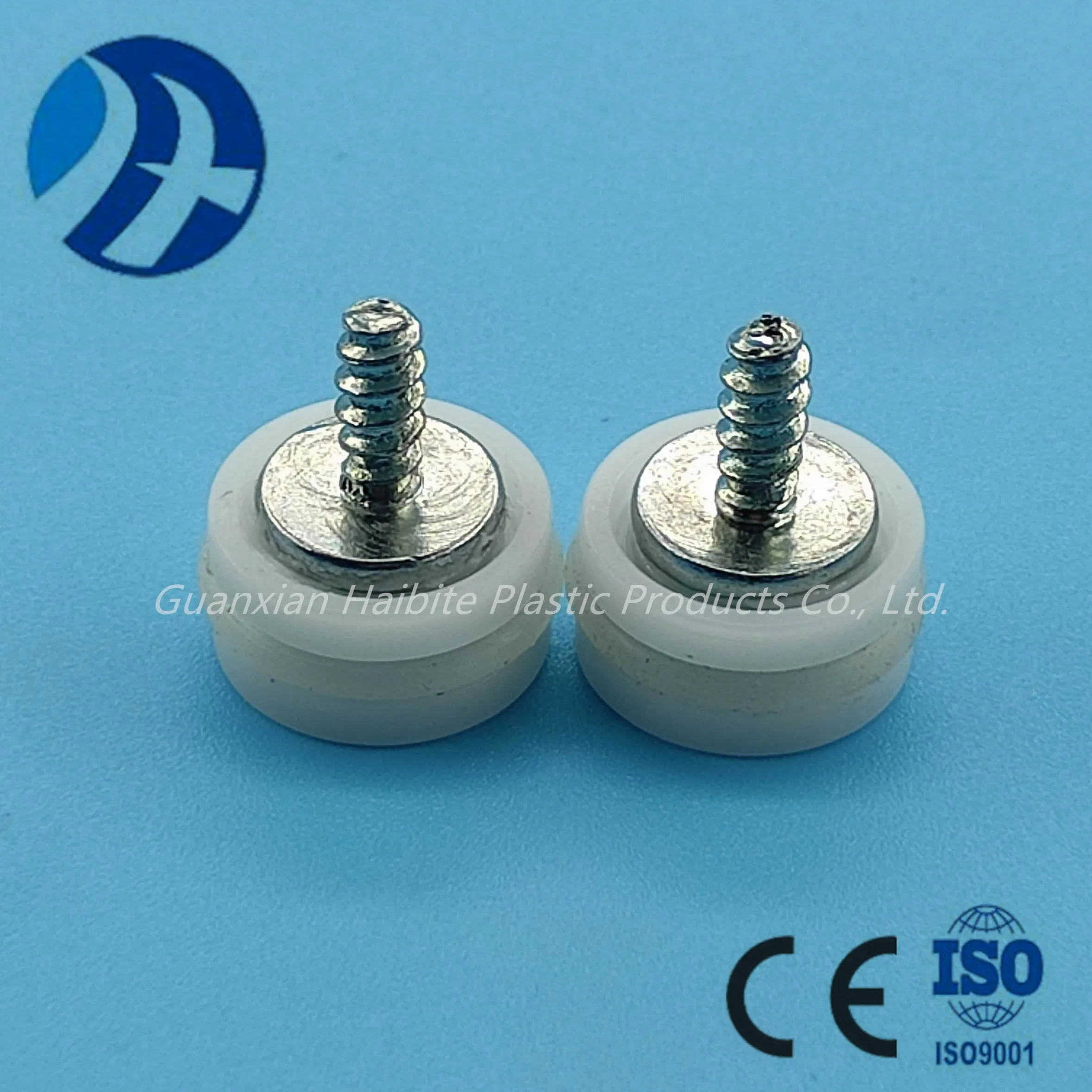 China Factory Plastic Nylon Pulley Size 10.8*15*7.5mm Plastic with Screw Roller
