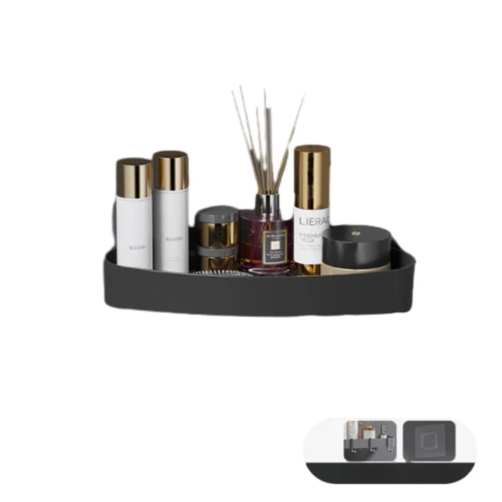 Corner Waterproof Triangle Storage Rack for Bathtub Organization