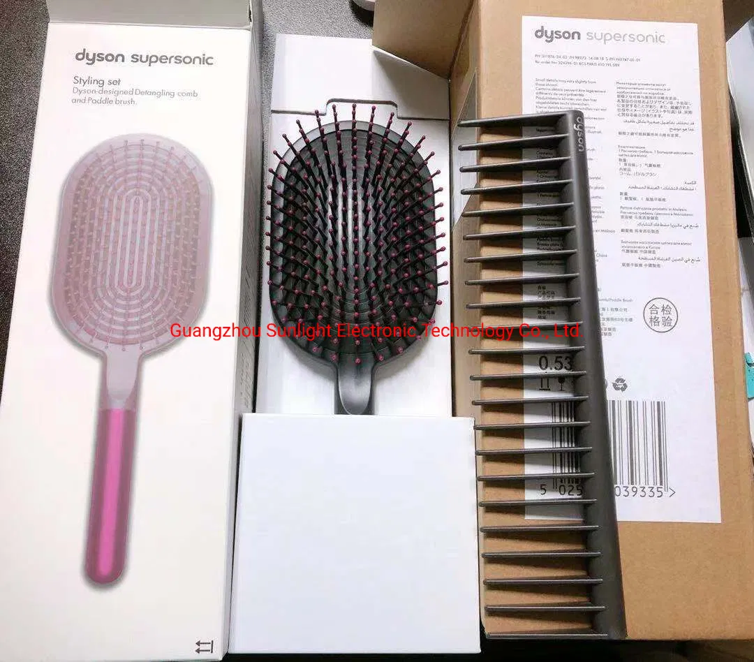 New Style Hair Comb 2in1 Salon Hair Straightner Comb Fluffy Hair Design