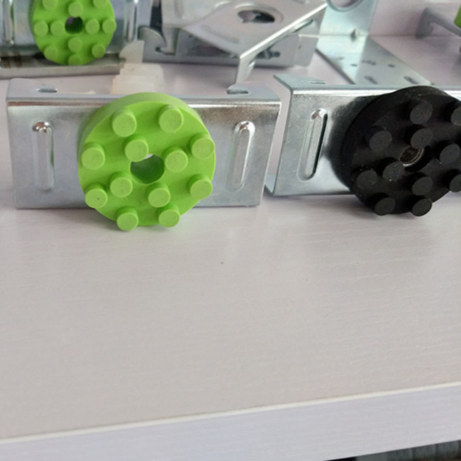 Rsic-1 Soundproofing Resilient Sound Isolation Acoustic Clip, Mute, Drywall Quiet Clip for 7/8'' 25 Gauge Hat Furring Channel