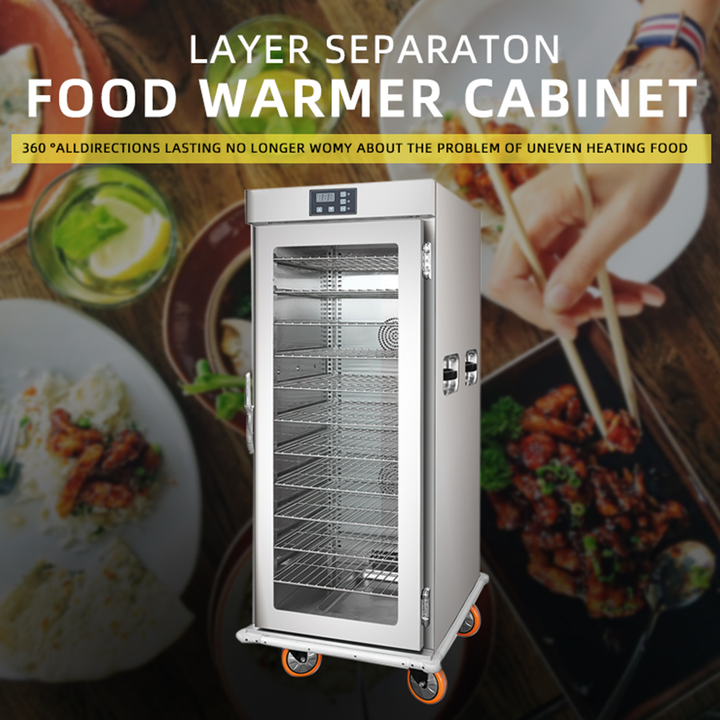 High-Quality Portable Catering Warmer Cart for Events and Banquets