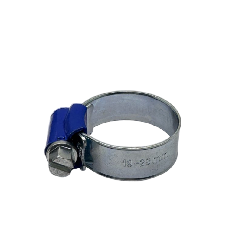 Хомуты синие British Type 15-24 мм, высокое качество