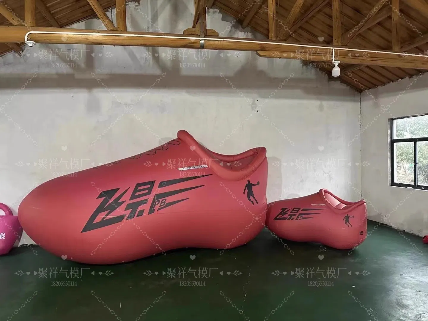 Boyi Giant Inflatable Shoe Sneaker Sports Shoes Balloon