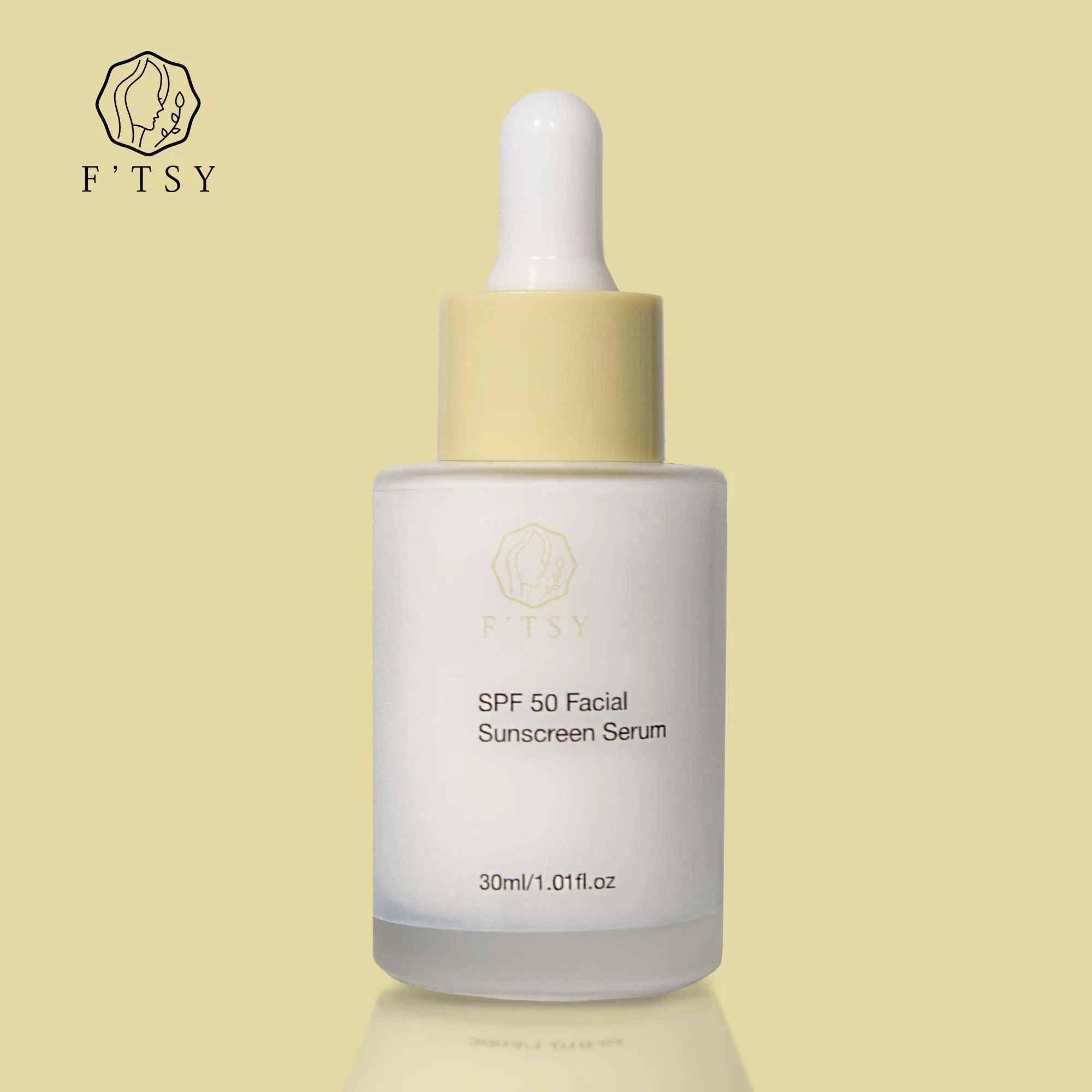 Private Label Skin Care SPF50 Hydrating Sunscreen Serum