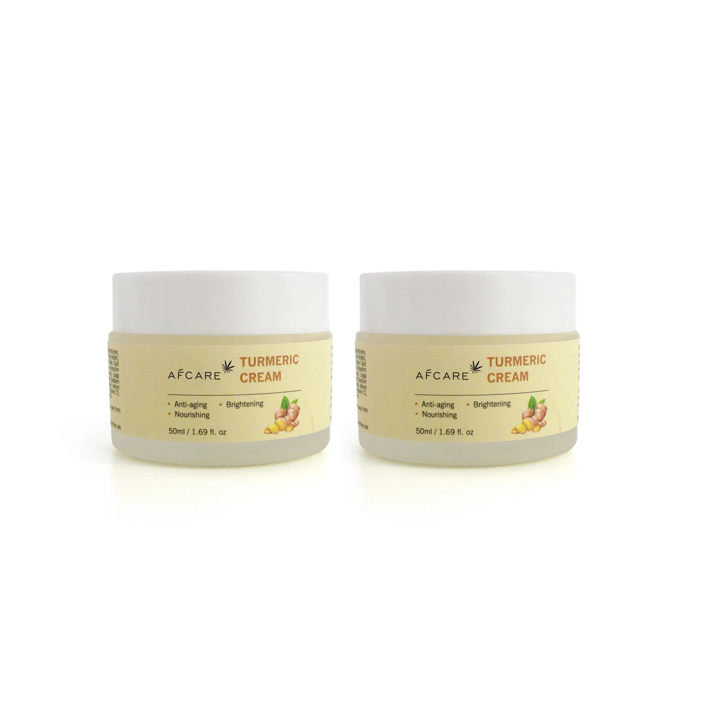 100% Pure Turmeric Nature Face Cream Whitening Anti-Aging Factory Price