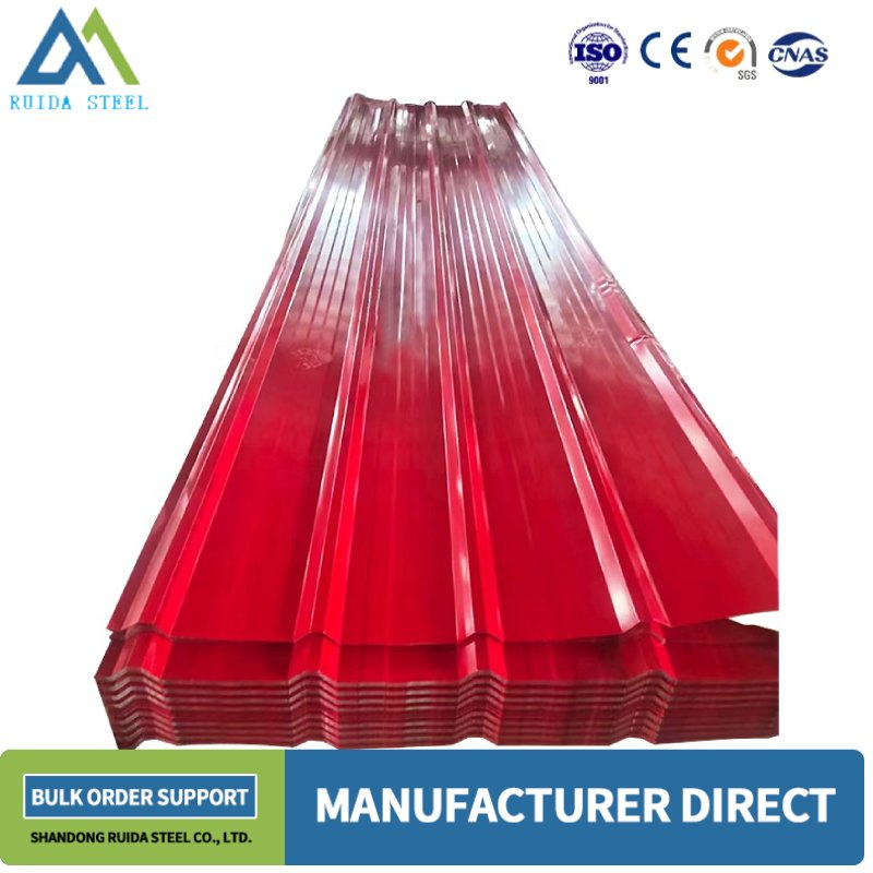 Premium 0.5mm Color Coated PPGI Corrugated Roofing Sheets