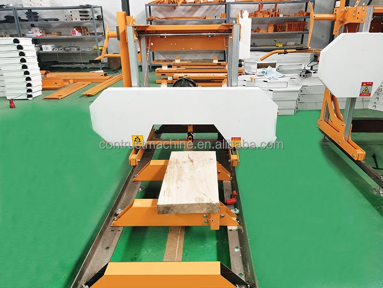 Пилорама ленточная портативная с гидравликой