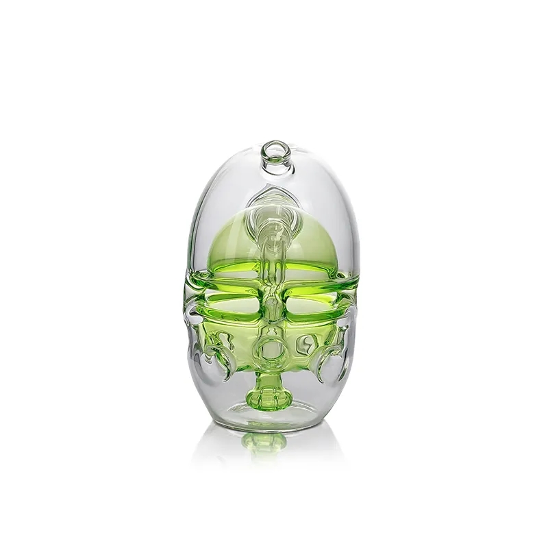 Круглый стеклянный бакбаллер Fab Egg с перколятором Honeycomb
