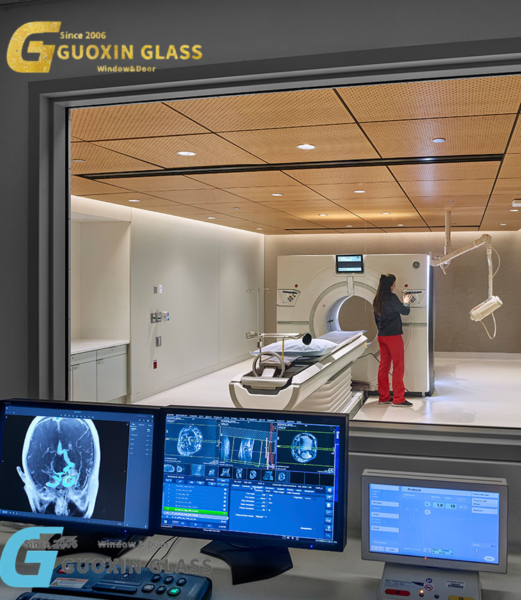 Durable Lead Glass Radiation Shielding Windows for Safe Environments