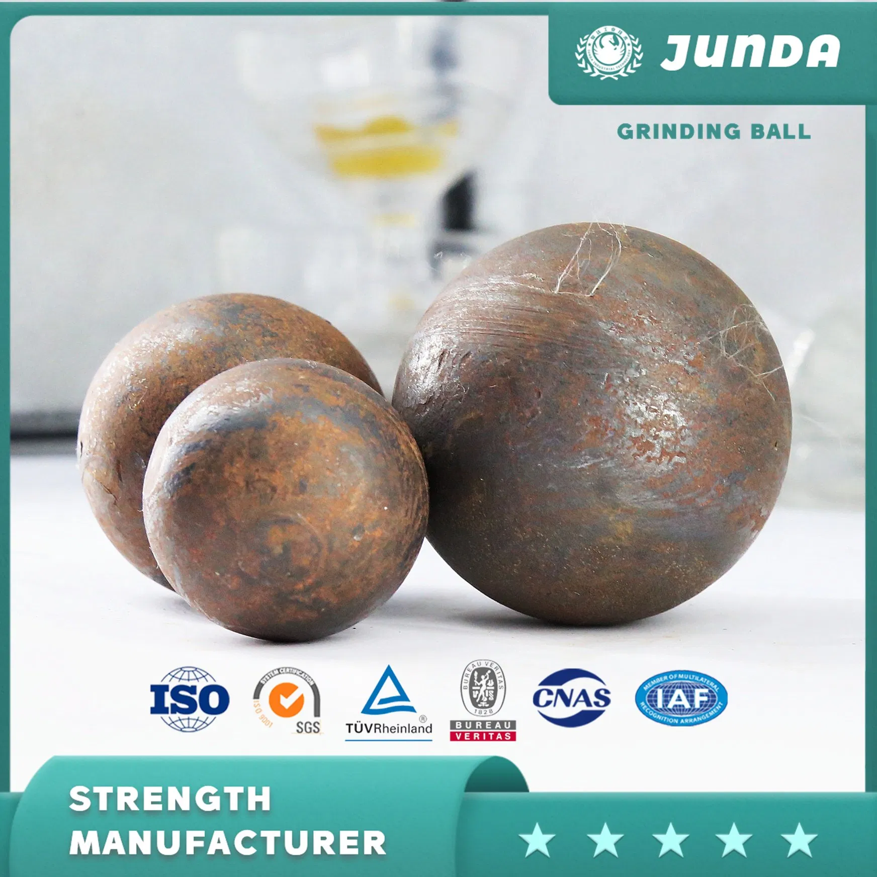 Кованые стальные шары для мельниц и цементных заводов