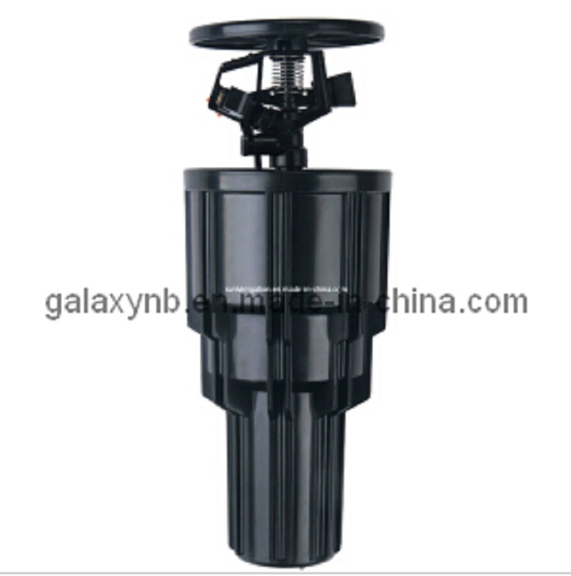 Widely Applicable New Buried Sprinkler Nozzle for Garden Irrigation