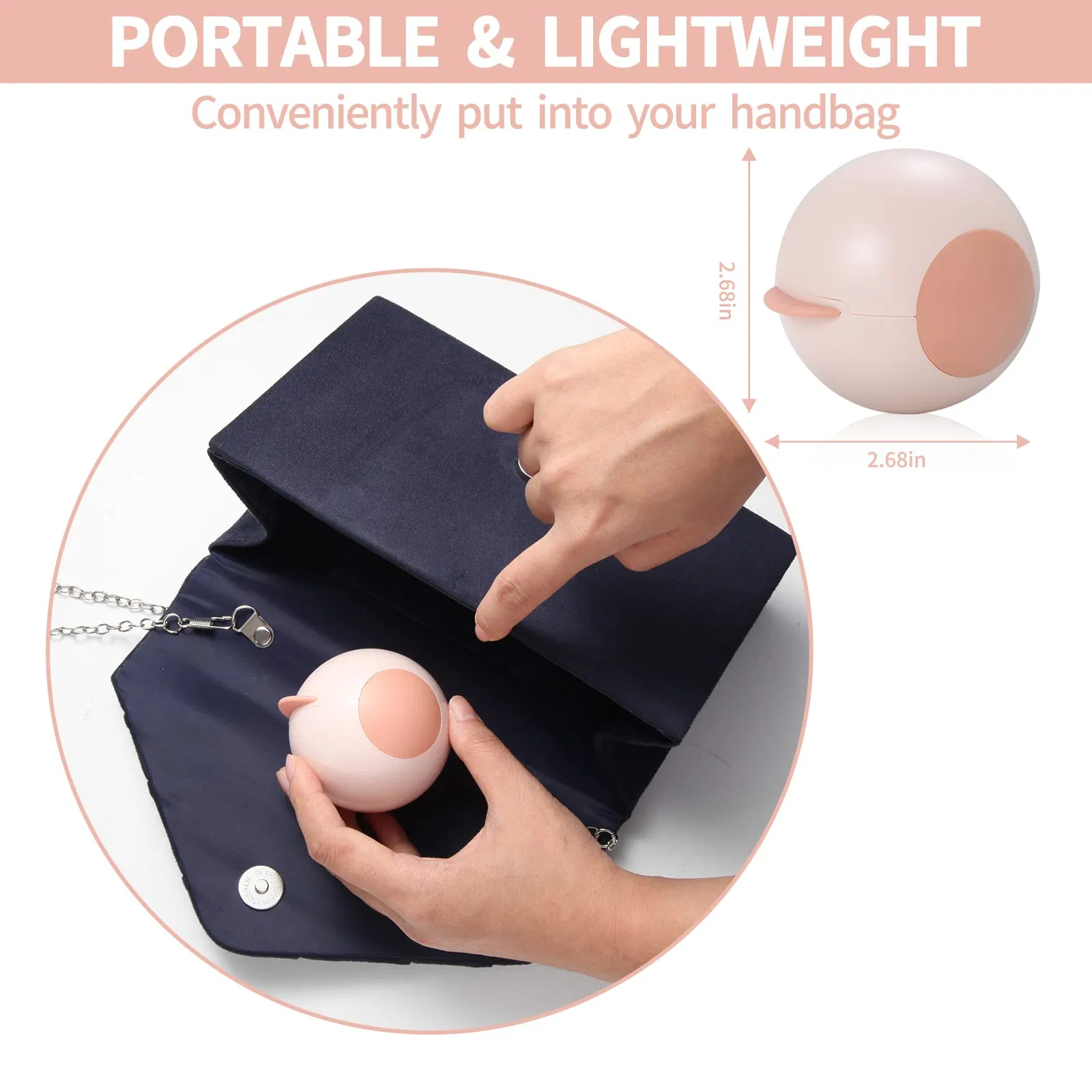 Dust-Proof Reusable Sticky Tool Potable Travel Lint Pet Hair Remover Ball Roller