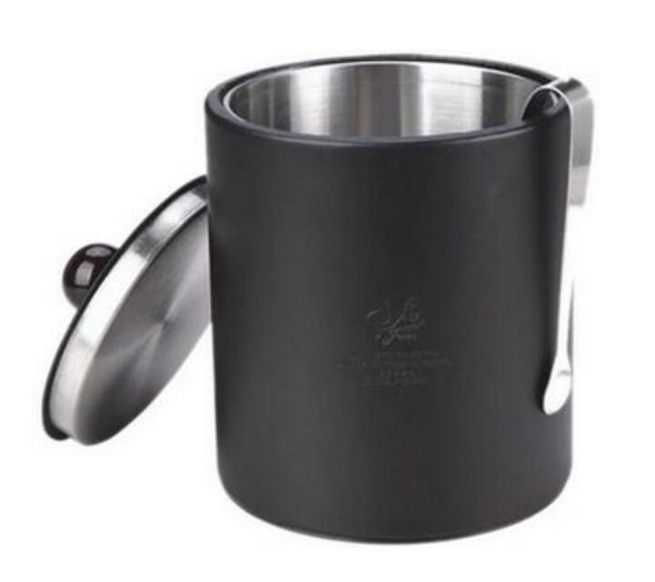 Hotel Durable Stainless Steel Ice Bucket with Ice Tong