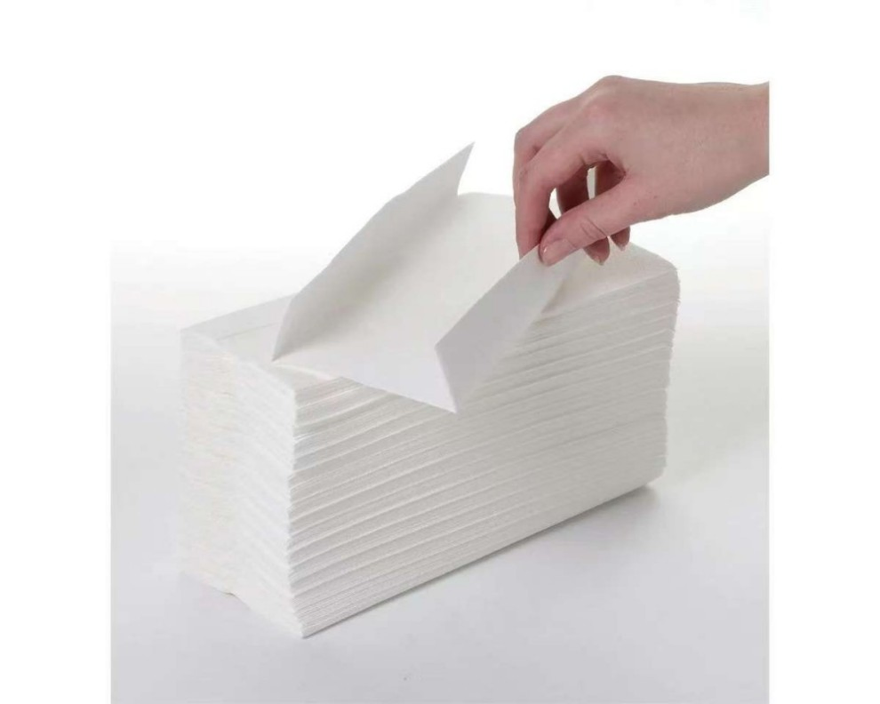 Wholesale 100% Pure Wood Pulp Multifold Paper Hand Towel High Absorbency & Strong Custom Branding & Packaging Available