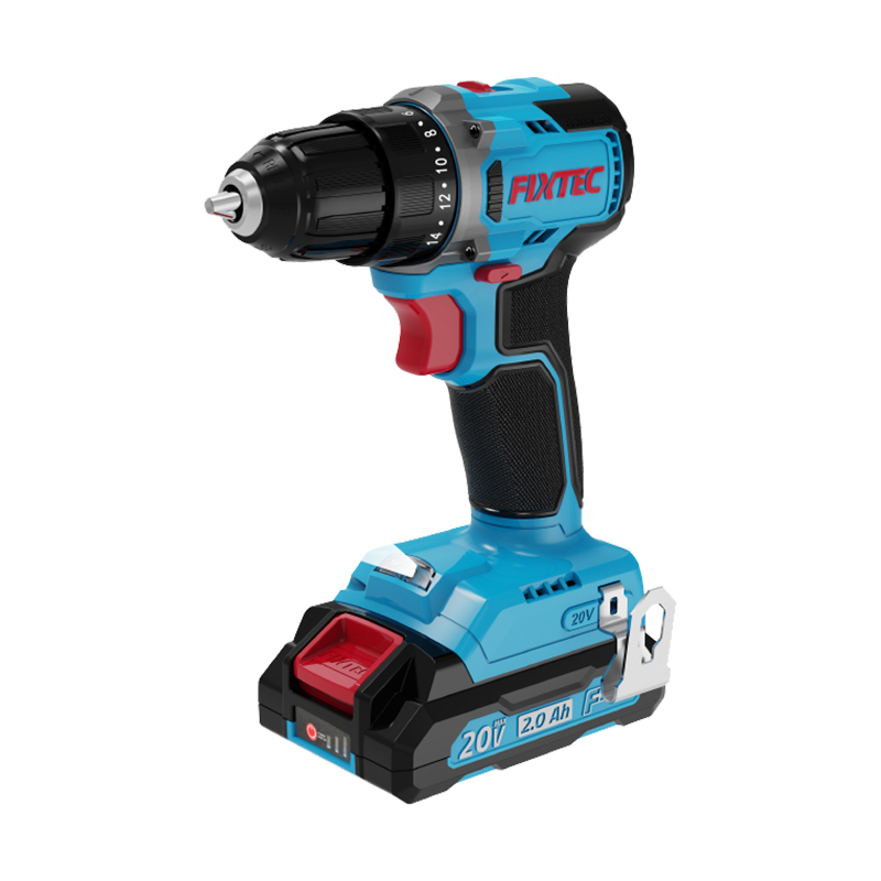 Fixtec 7 in 1 Tools Set Cordless Power Tools Combo Kit 20V Lithium Battery Brushless Impact Drill/Angle Grinder/Rotary Hammer/Magnetic Pick up Tool