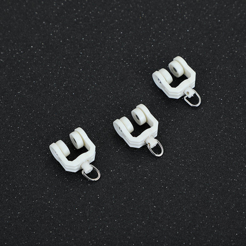 Factory Supply Curtain Track Pulley Curtain Rail Pulley Motor Curtain Rail Pulley Runner Accessories