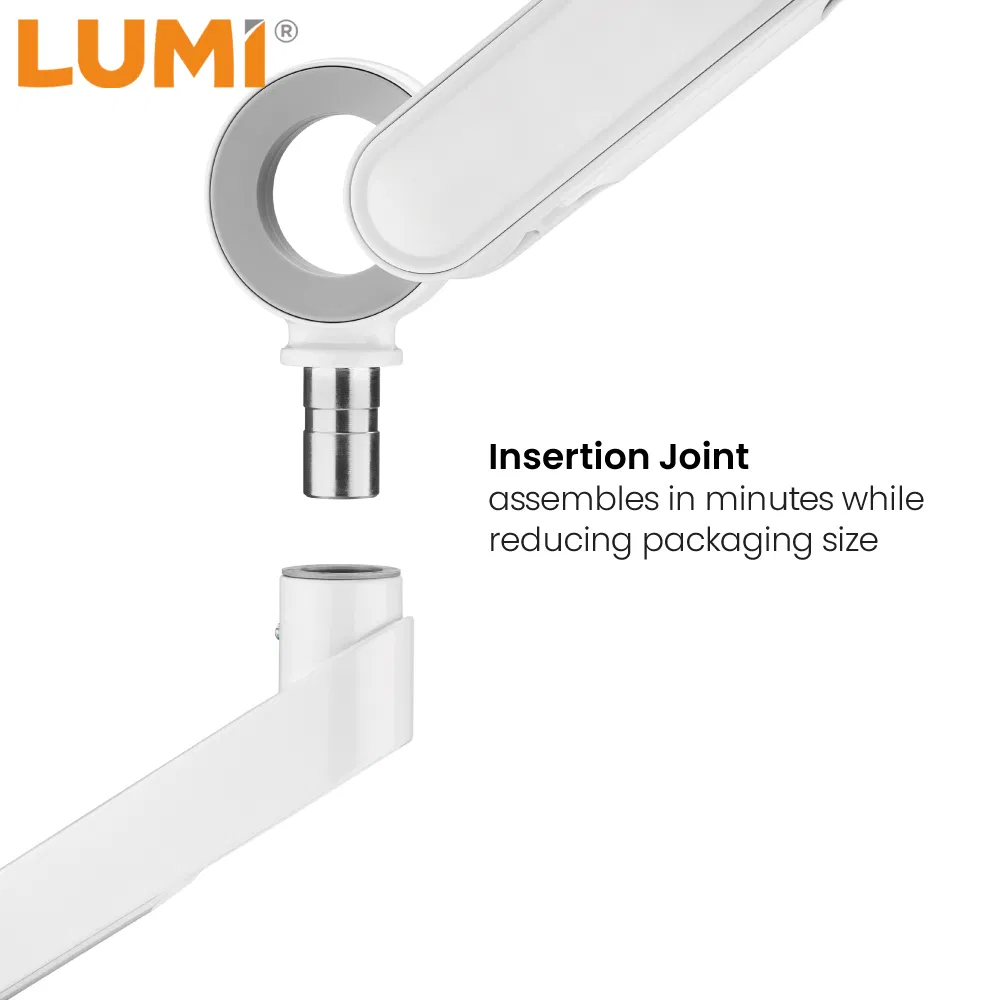 Алюминиевый кронштейн для монитора с пружиной LUMI