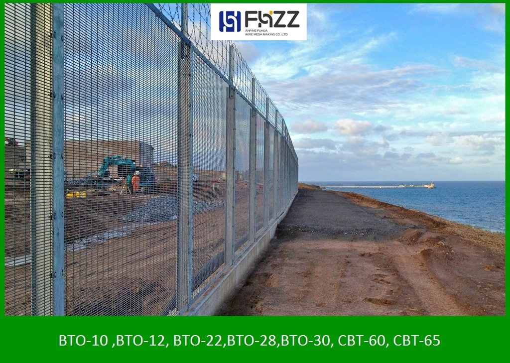 Heavy Zinc Coating Flat Warp Concertina Razor Barbed Wire